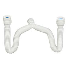 Sifão ajustável multiuso duplo branco Tigre #26916615