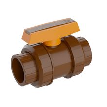 Registro de esfera PVC válvula simples duas porcas 85mm Tigre #300000789
