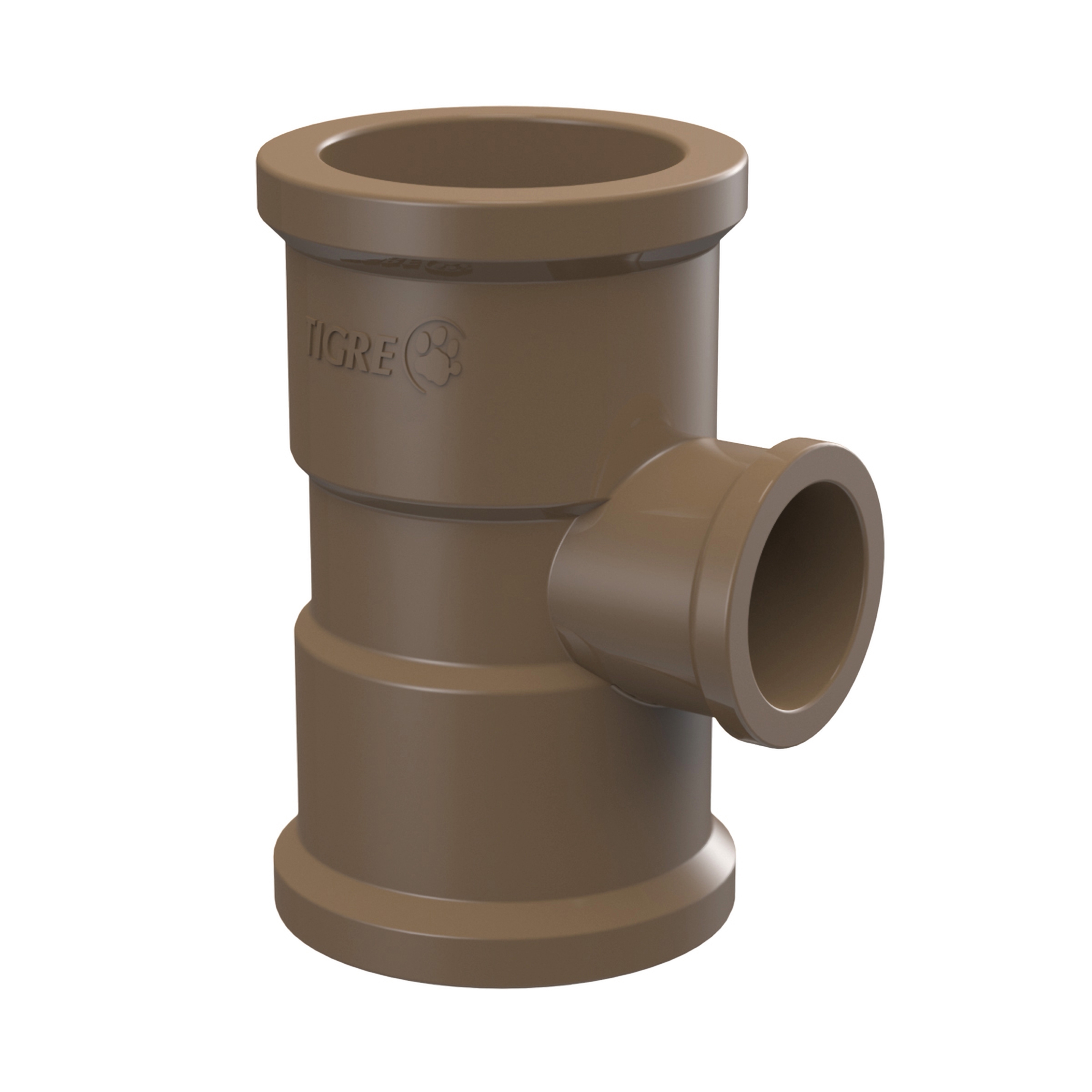 Te de redução 90° soldável 50mm x 25mm Tigre #22216902 - Ferreira