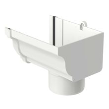 Bocal circular Aquapluv Style direita branco Tigre #32029582