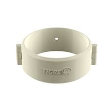 Abraçadeira para beiral de 88mm Aquapluv bege Tigre #32048803