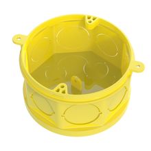 Caixa de luz octogonal fundo móvel 4x4 TigreFlex amarelo Tigre #33043155