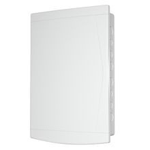 Quadro de distribuição de embutir 27/36 disjuntor sem barramento porta branca Tigre #33047010