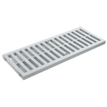 Grelha para calha de piso para veiculo 3T 20cm x 50cm cinza Tigre #32030696