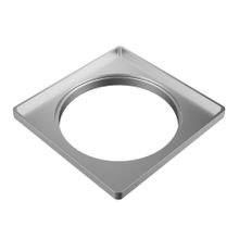 Porta grelha quadrada para grelha quadrada 100mm prata Tigre #27611249