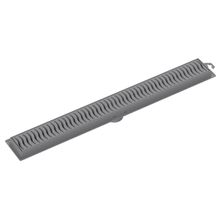 Ralo linear 50cm flat grelha cinza Tigre #100018905