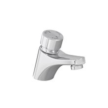 Torneira para lavatório de mesa com fechamento automático cromado Decamatic #1170.C