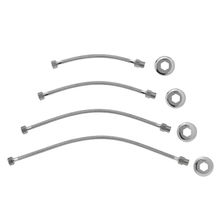 Ligação flexível malha de aço 30cm cromado Deca #4607.C.030