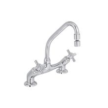 Misturador para cozinha de mesa cromado Izy Deca #1256.C37