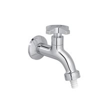 Torneira para jardim e tanque com adaptador de mangueira cromado Max Deca #1153.C34