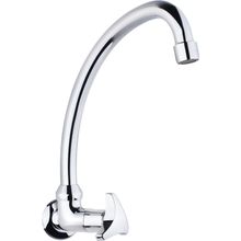 Torneira para cozinha de parede cromado Aquarius Tigre Metais