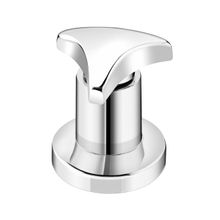 Acabamento para registro universal 1/2", 3/4" e 1" cromado Aquarius Tigre Metais