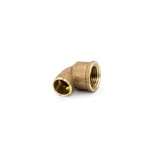 Cotovelo de bronze 807-3 NPT 15 x 1/2 Eluma #10000679
