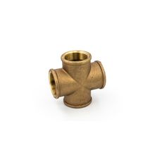 Cruzeta de bronze 710 rosca x rosca 1 1/4 Eluma #10000779