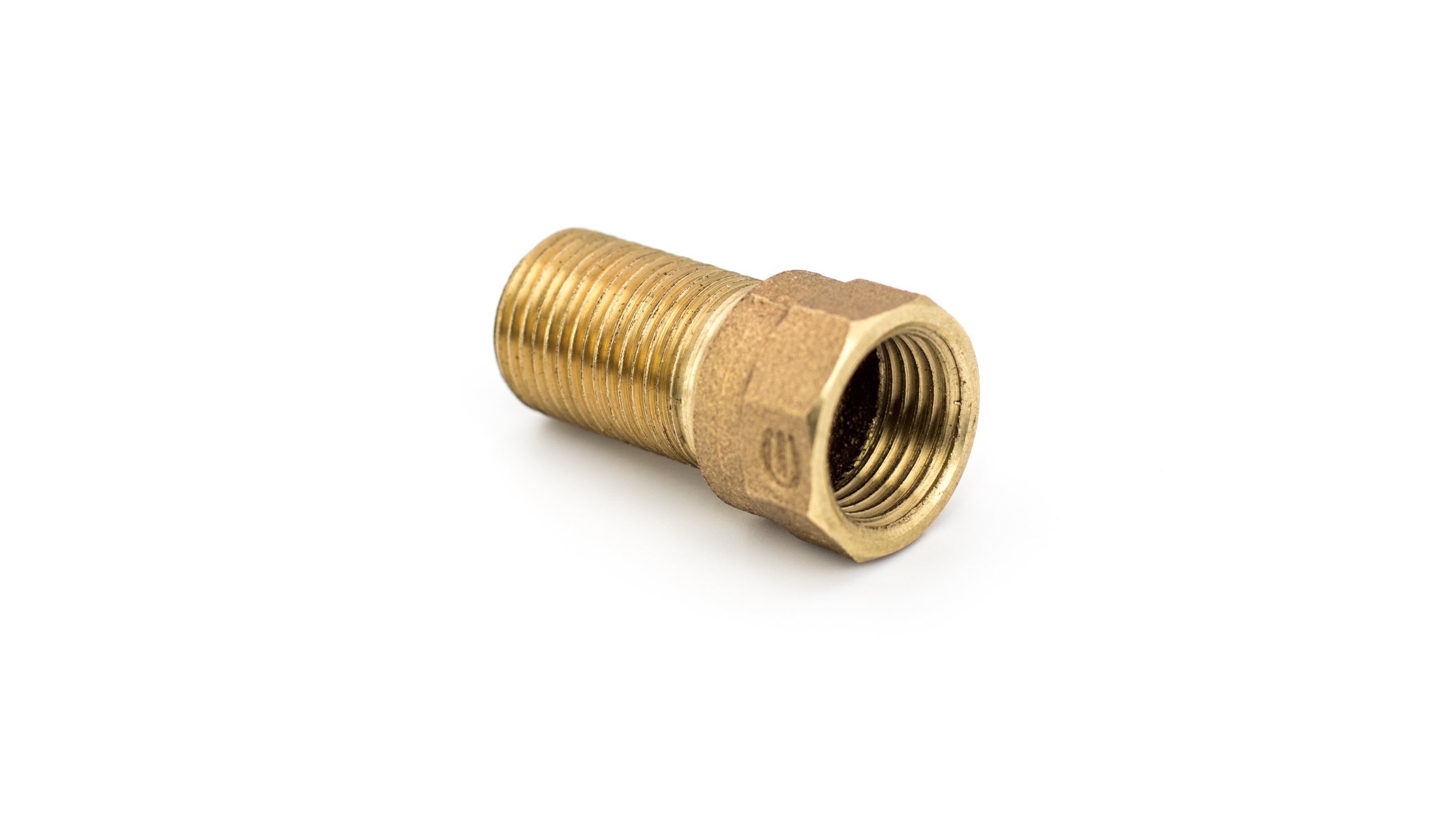 Prolongador longo de bronze 732 rosca x rosca 1/2 Eluma #10000571