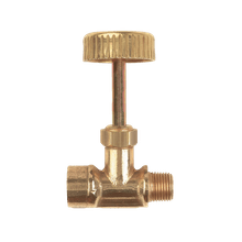 Registro de agulha 1/8 NPT macho x 1/8 NPT fêmea Jackwal #002244