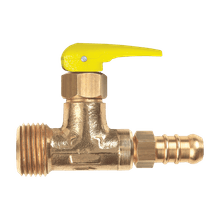 Registro de bloqueio 1/2 NPT macho x BM 3/8 Jackwal #002967