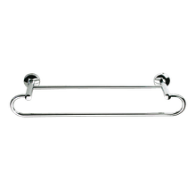 Porta toalha barra duplo 40cm x 50cm cromado Standard Jackwal #002886