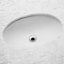 Cuba de embutir oval 495X335 sem mesa e sem ladrão branco Celite #1761170017300