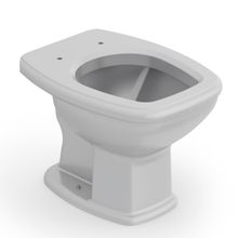 Bacia convencional Fit Plus cinza prata Celite #1663010770300