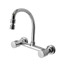 Misturador para cozinha de parede cromado Aspen Deca #1258.C35