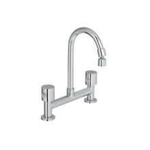 Misturador para cozinha de mesa cromado Aspen Deca #1256.C35