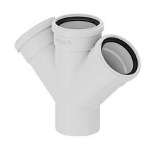 Junção dupla esgoto 75mm x 75mm x 75mm Tigre #26288231