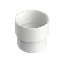 Acoplamento circular Aquapluv Style branco Tigre #32198899