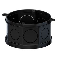Caixa de luz octogonal fundo móvel 4x4 eletroduto roscável preto Tigre #33043376
