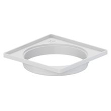 Porta grelha quadrada 150mm prata Tigre #27591205