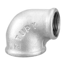 Cotovelo de redução 1 1/2" x 3/4" galvanizado BSP Tupy #1208040