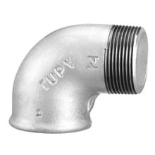 Cotovelo macho-fêmea 1" galvanizado BSP Tupy #1211007