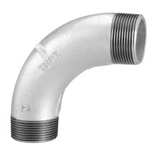 Curva macho 90° 3/8" galvanizado BSP Tupy #1225003
