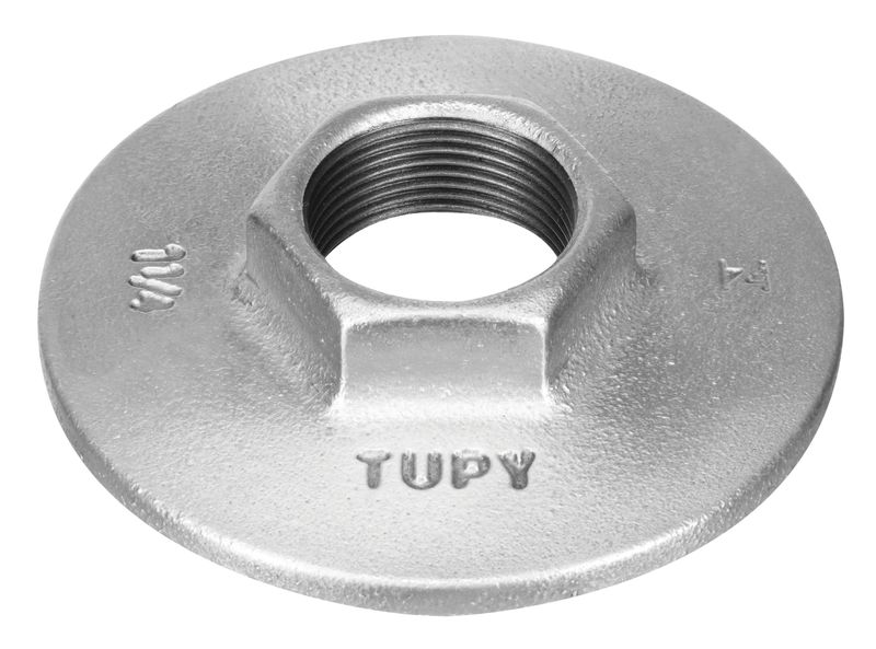 Flange-com-sextavado-4--galvanizado-BSP-Tupy--1299014