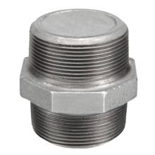 Niple duplo 1" preto NPT 300 lb Tupy #6838007