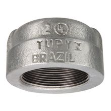 Tampão 3/4" galvanizado NPT 300 lb Tupy #6842006