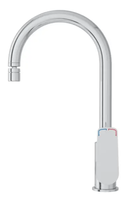 Misturador monocomando para cozinha leve One cromado de mesa Deca 2251.C.