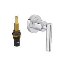 Acabamento para registro de pressão 1/2" e 3/4" pequeno cromado Beta Deca #4916.C109.PQ