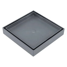 Ralo oculto invisível 15cm com encaixe universal cinza Sincenet #RI03