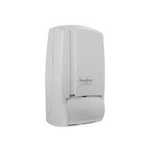 Dispenser para sabão líquido/álcool em gel com reservatório branco Alba Benefit Dispensers #101.110.304.20