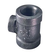 Tê 1/2" preto NPT 300 lb Tupy #6844004