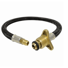 Pig tail mangote preto 0,50m