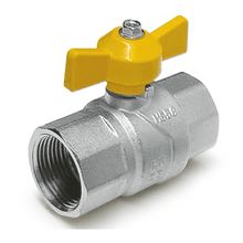 Registro de esfera borboleta 1/2" NPT  x  1/2" NPT (fêmea x fêmea)