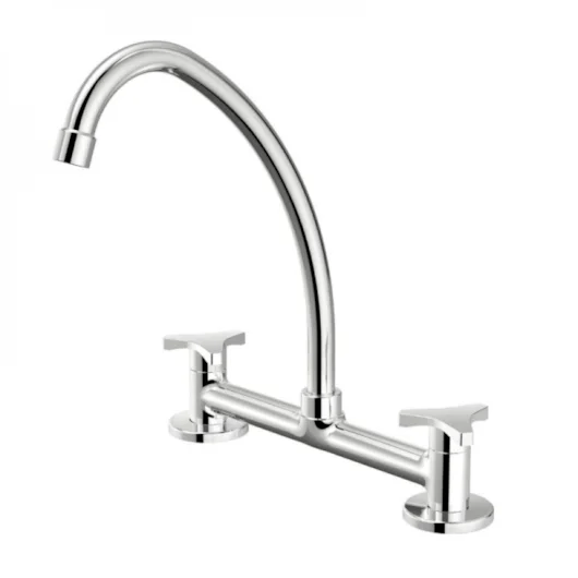 Misturador para cozinha de mesa bica movel cromado Nova Gyro 1256-NGY-CR Fabrimar #7777