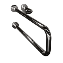 Barra de apoio lateral fixa direita 70cm inox polido Levevida #361